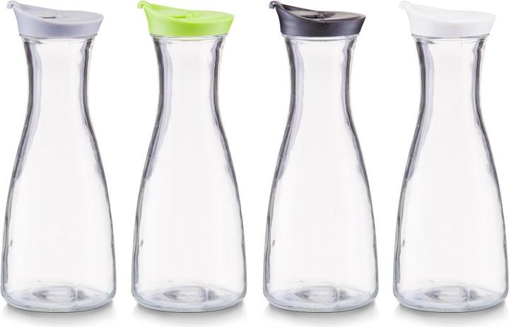 Zeller Present Glaskaraffe, 900ml, sort. (1 l)