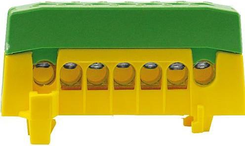 Actual product image Pollmann Distribution terminal PE7-F2 green Protective earth terminal 7x16mm² 202026