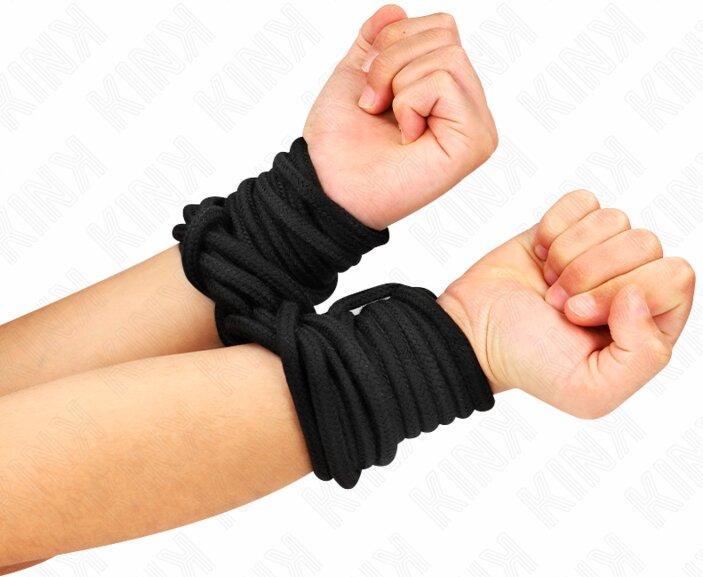 Produktbild Kink Baumwollseil 10 Meter Schwarz