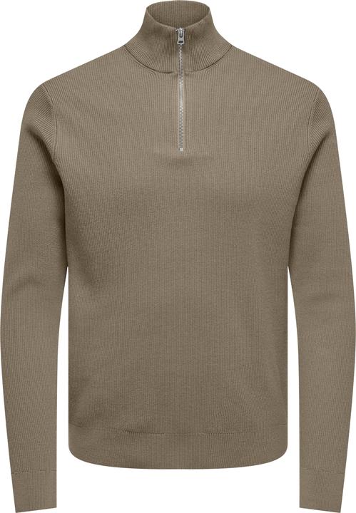 Produktbild Only & Sons Normal geschnitten Hoch geschlossen Pullover Strickpullover (XXL)