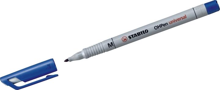 Produktbild STABILO OHPen universal Folienstift wasserlöslich (Blau, 1 mm, 1 x)