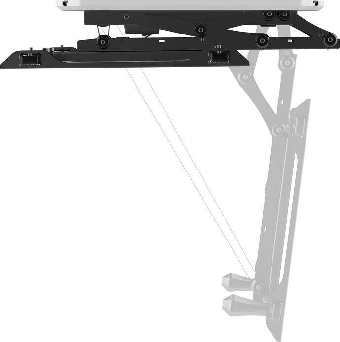 Actual product image Multibrackets Ceiling mount 32" - 70", motorized, black (Ceiling, 70", 35 kg)