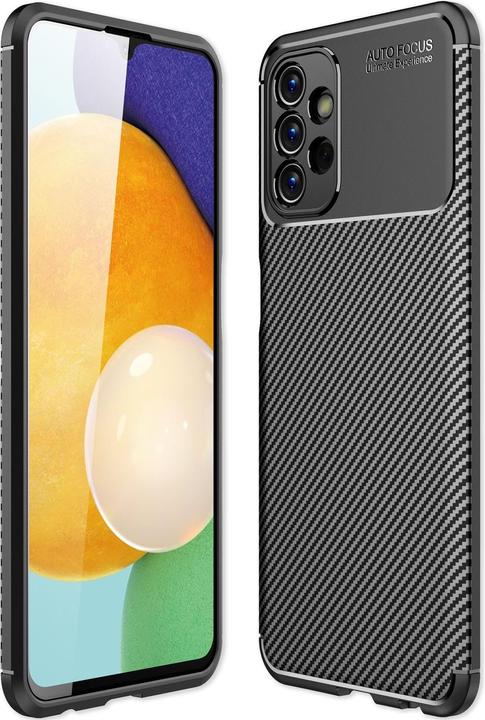 Actual product image Nalia Carbon look silicone cover (Samsung Galaxy A13)