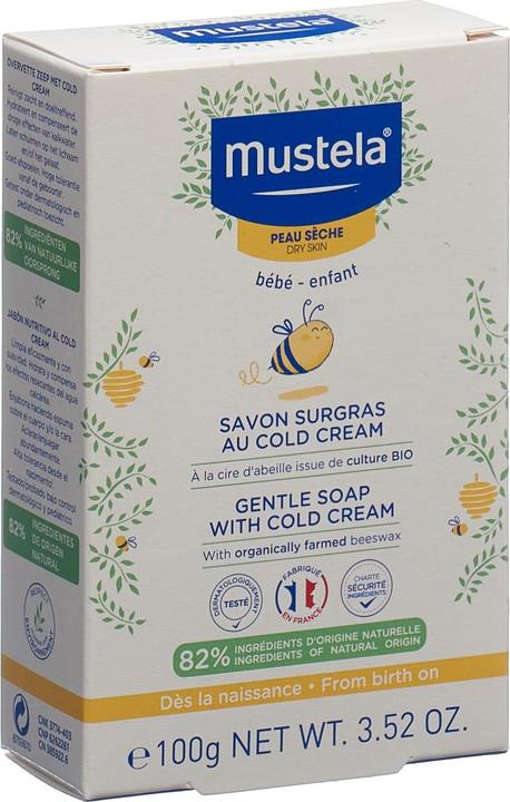 Produktbild Mustela Nachfettende Seife mit Cold Cream