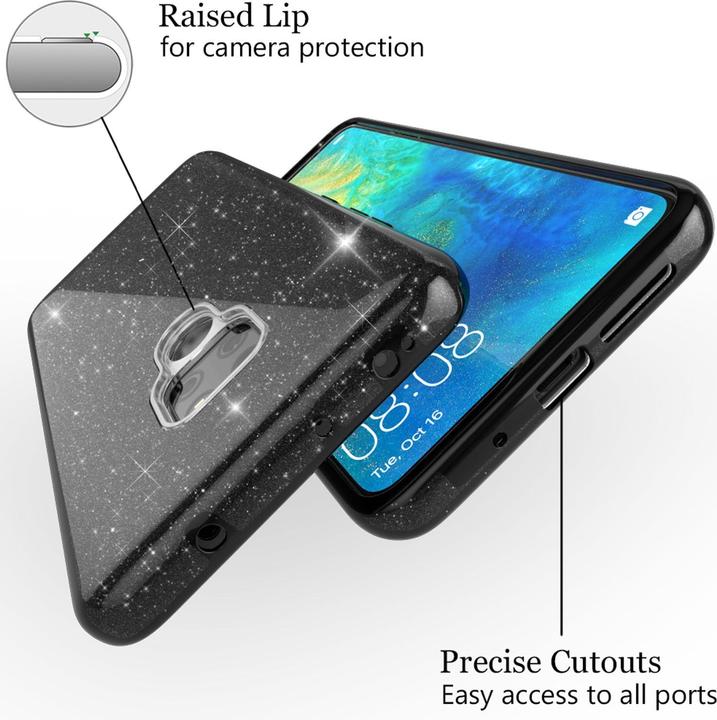 Image du produit Nalia Étui pour téléphone portable à paillettes (Mate 20)