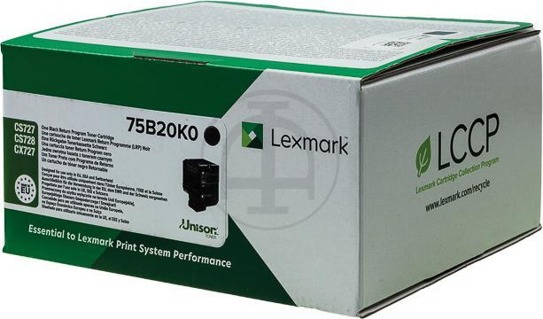 Produktbild Lexmark 75b20k0 (BK)
