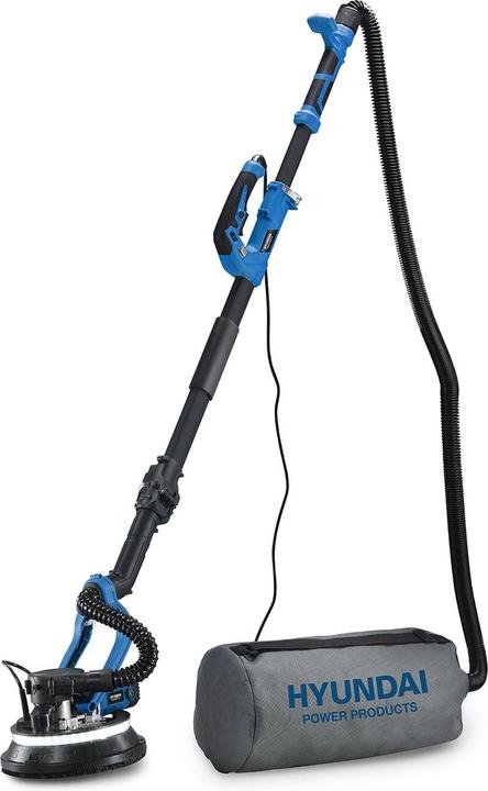 Image du produit Hyundai schuurmachine langnek 880W - met allround LED-verlichting - Telescopische steel (110-180 cm) - 2m fl (Ponceuses murales et de plafond, 880 W)