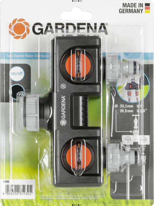 Produktbild Gardena 2-Wege-Verteiler (2 Wege Verteiler, 30.30 mm)