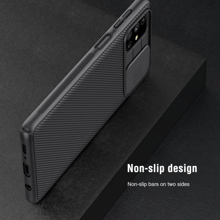 Actual product image Nillkin CamShield case for Samsung Galaxy M51 (black) universal (Samsung Galaxy M51)