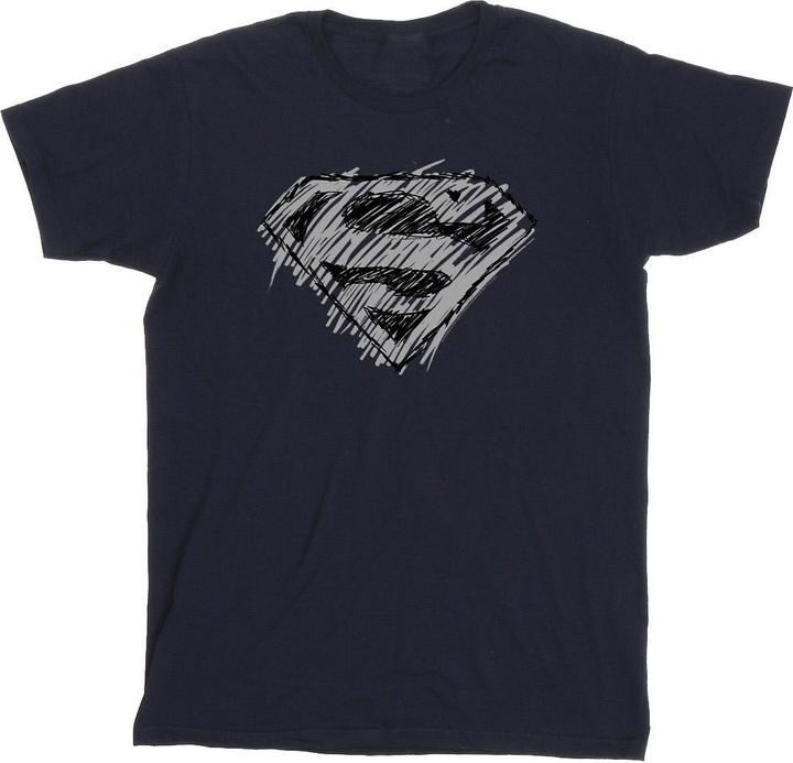 Immagine prodotto Superman Logo Sketch Maglietta Uomo (L)