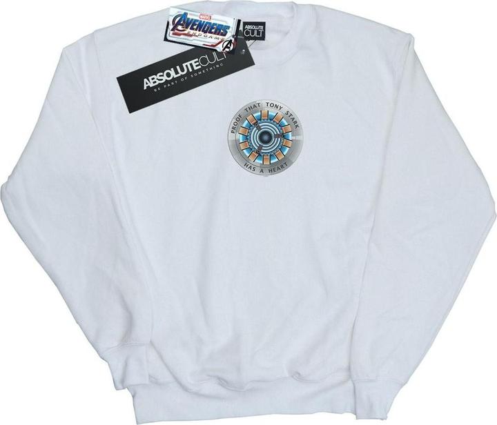 Avengers Endgame Tony Stark Heart Sweatshirt