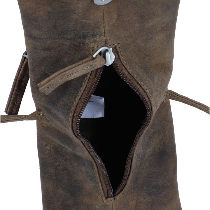Image du produit Greenland Nature Stone Sac à bandoulière en cuir 12 cm