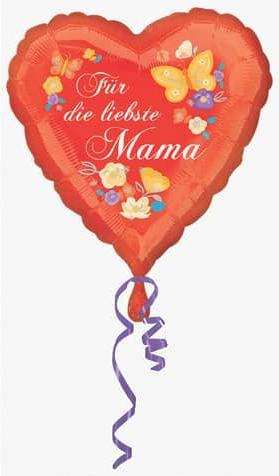 Actual product image Amscan FB *For the dearest mum* 43cm (5 x)