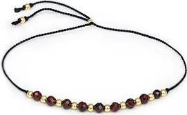 Immagine prodotto Agato Bracciale in corda con perle di granato HE21R3G-BK