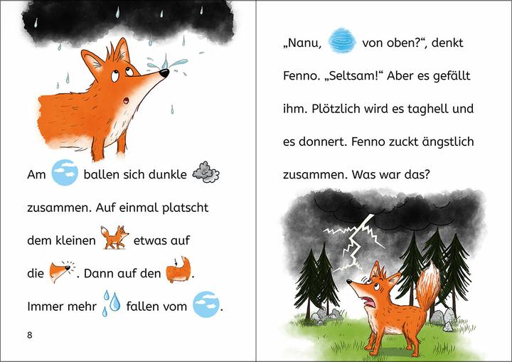 Produktbild Loewe Bildermaus - Geschichten vom mutigen kleinen Fuchs (Deutsch, Loewe Erstlesebücher, Eva Hierteis, Nadine Y. Resch, 2024)