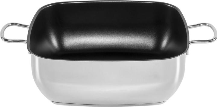 Produktbild Fissler Secural® Bräter 28cm eckig mit Glas (21.50 cm, Bräter + Schmortopf, Edelstahl)