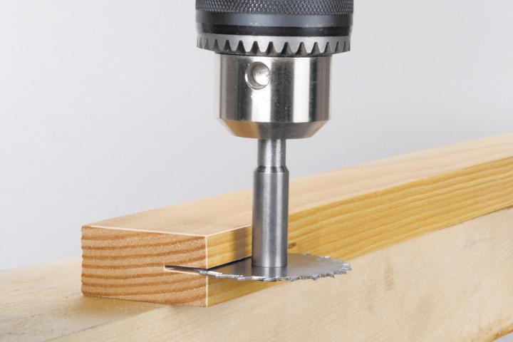 Actual product image wolfcraft Universal milling cutter set