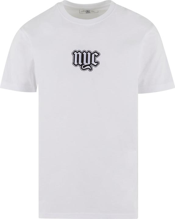 Mister Tee MisterTee NYC Old English Wording Patch Tee - 179695