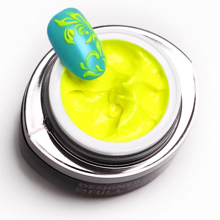 Produktbild BrillBird Designer Gel Neon Gelb – 3ml (Neon Gelb)