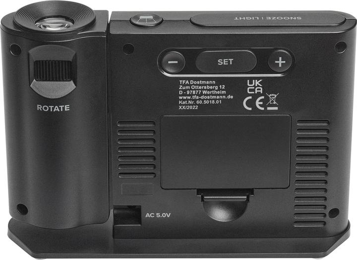 Image du produit TFA Réveil par projection