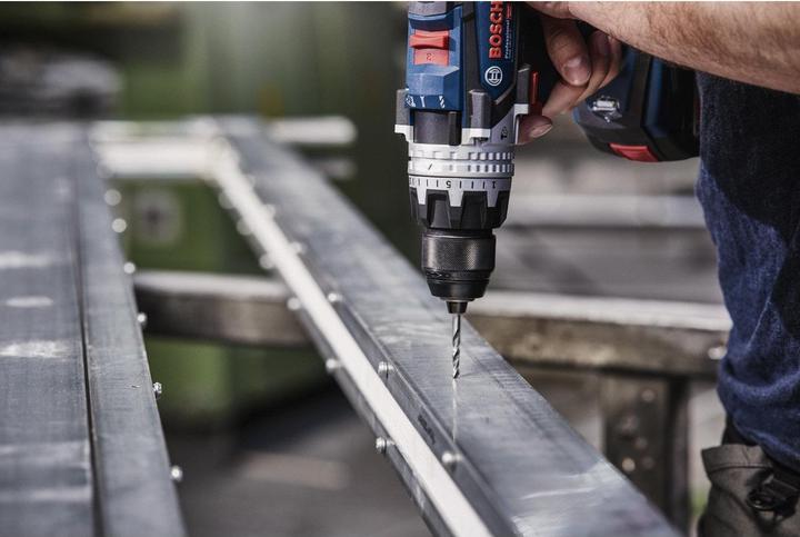 Immagine prodotto Bosch Professional Zubehör Trapano a rotazione per metallo HSS PointTeQ, DIN 338, 12,8 mm, confezione da 5 (12,8 mm)