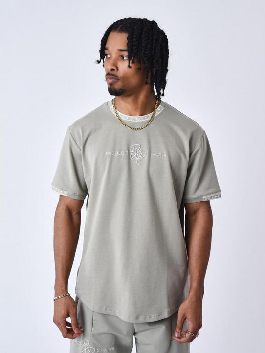 Actual product image Project X Paris t-shirt with contrasting logo band (XS)