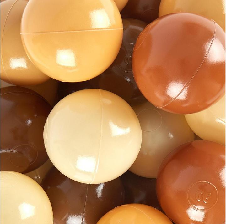 Bieco Balles pour piscine à balles 100 pcs. Chocolate Bliss