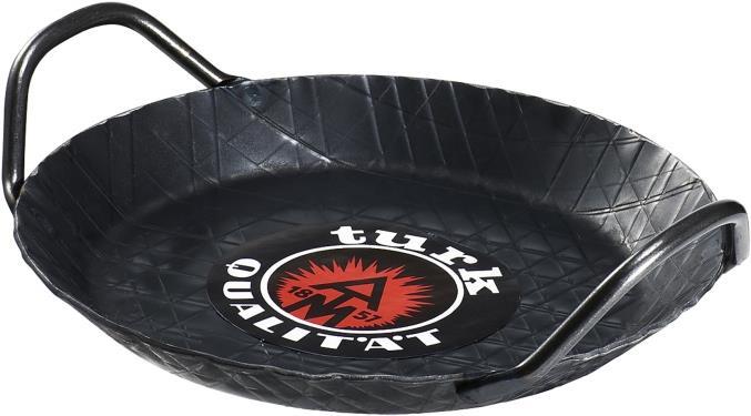 Immagine prodotto Turk Frittura in ferro forgiato (28 cm, Padella per friggere, Ferro, Acciaio)