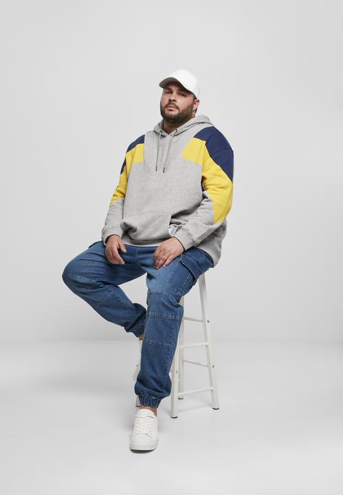 Produktbild Urban Classics Oversize 3-Tone Hoody (3XL)