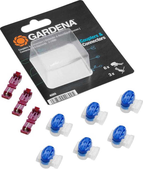 Produktbild Gardena Verbinder/Anschlussklemmen (Mähroboter, Mähroboter Installation)