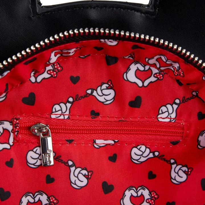 Actual product image Loungefly Disney POP! by sac à bandoulière Mickey and Minnie Valentines