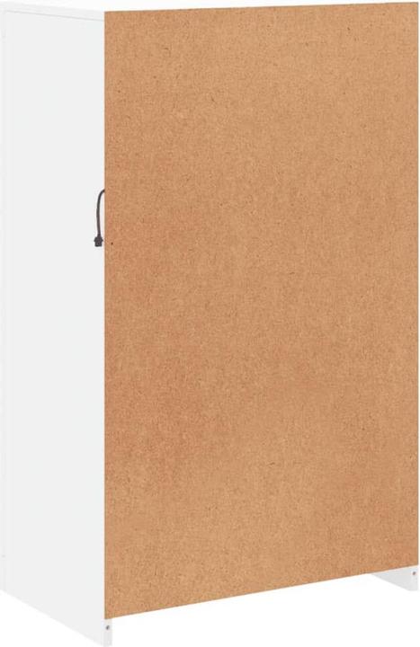 Produktbild VidaXL Beistellschrank mit LED-Leuchten Weiss (60.5 x 37 x 100 cm)