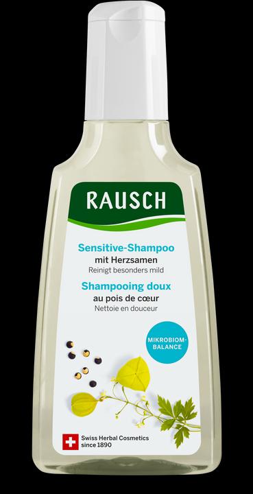 Rausch Sensitive-Shampoo mit Herzsamen (200 ml, Flüssiges Shampoo)