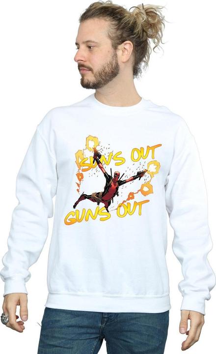Produktbild Deadpool Sun's Out Guns Out Sweatshirt (M)