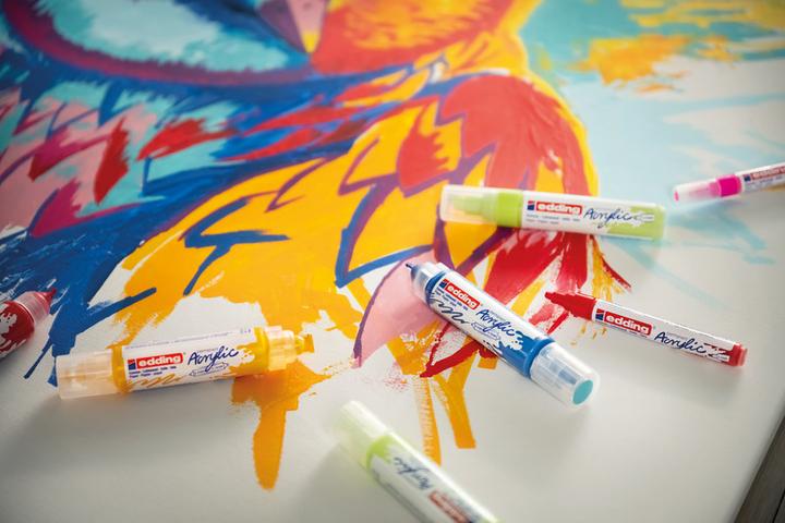 Produktbild Edding Acrylmarker 5400 Double Liner (Sonnengelb, 10 mm, 1 x)