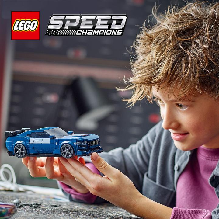 Immagine prodotto LEGO Ford Mustang, l'auto sportiva del Cavallo Nero (76920, LEGO Speed Champions)