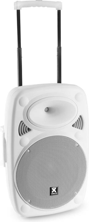 Produktbild Vonyx geluidsinstallatie - Verve46 - Bluetooth speaker met twee draadloze microfoons - 1000W - Wit (Aktiv, 1x 1000 W)