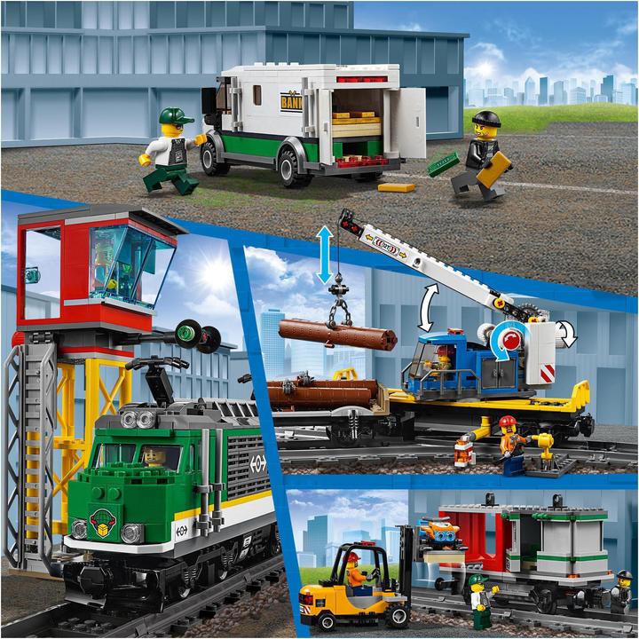 Produktbild LEGO Güterzug (60198, LEGO City, LEGO Powered UP)