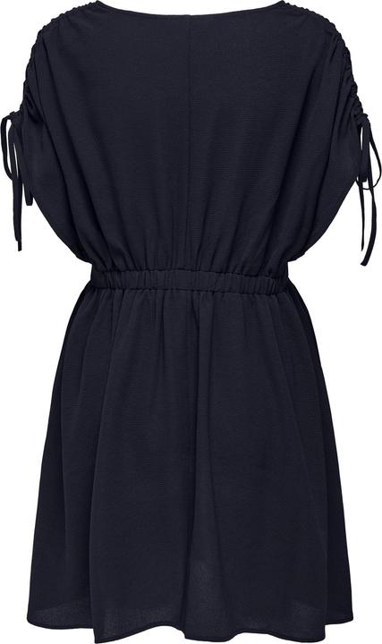 Actual product image Only V-neck dress with short sleeves (L)