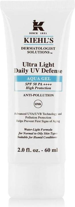 Actual product image Kiehl's Ultra Light Defense Aqua Gel SPF 50 PA++++ (Suntan cream, SPF 50, 60 ml, 85 g)