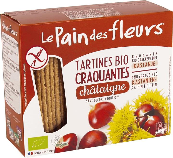 Immagine prodotto Le Pain des fleurs Fette di castagne (150 g)