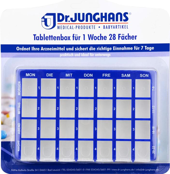 Actual product image Dr. Junghans Tray Box 1w 8f Slide