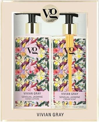 Produktbild Vivian Gray Cosmetic set Sensual Jasmine (Cream Soap & Hand Lotion) (Manicure set)