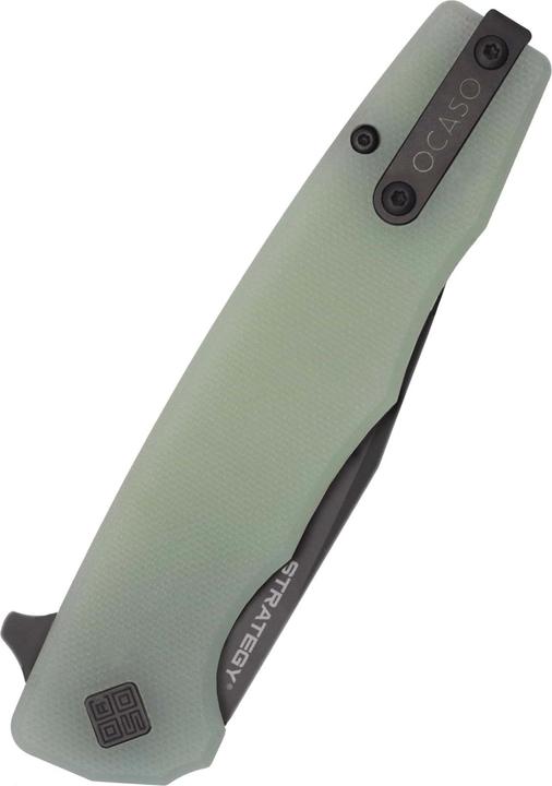 Image du produit Ocaso Knives Strategy Jade G10 Noir (8.90 cm)
