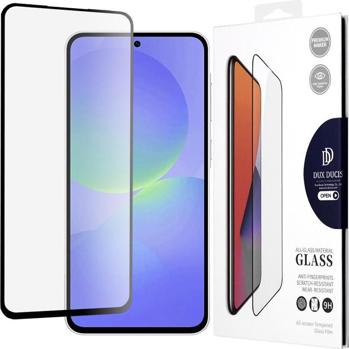 Actual product image Dux Ducis - Tempered Glass - Samsung Galaxy A36 5G / A56 5G - Black (1 Piece, Samsung Galaxy A56, Samsung Galaxy A36)
