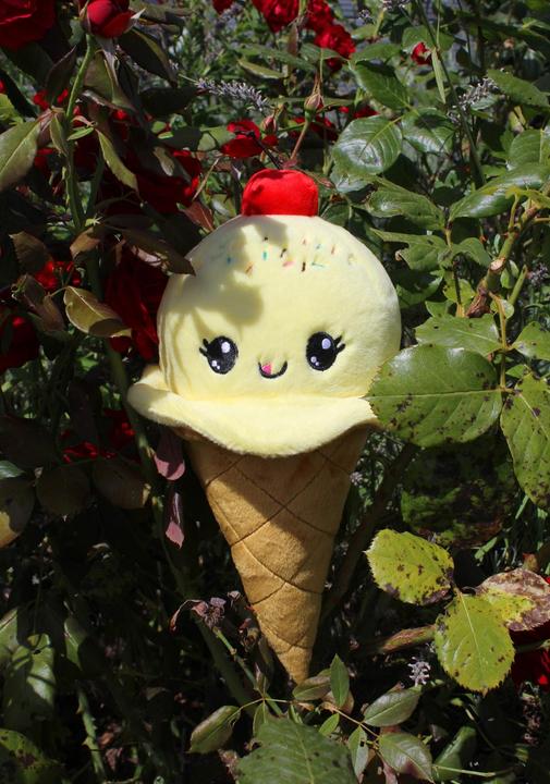 Image du produit Joy-Toy cono gelato peluche 13x13x30 cm (30 cm)