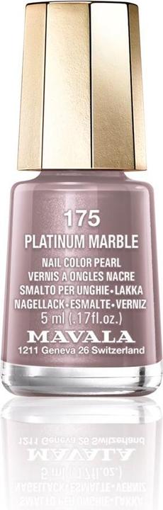 Actual product image Mavala Mini Colour's nail polish (Platinium Marble)