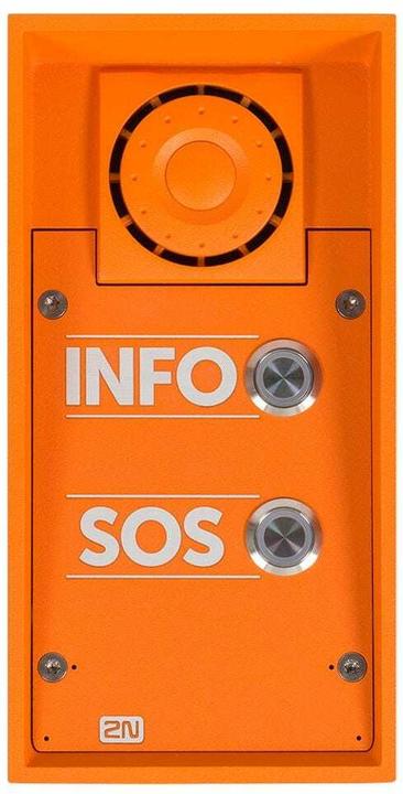 Actual product image 2N IP Door Station IP Safety 2 Call+10W Speaker (Ethernet, Cable)