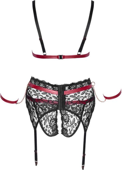 Actual product image Cottelli Collection Bra Set Bondage 3XL (3XL)