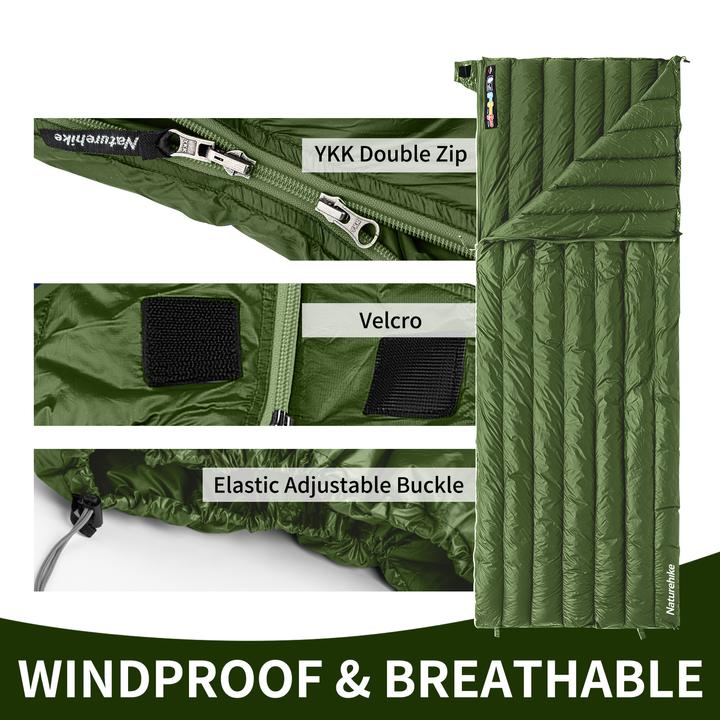 Produktbild Naturehike Schlafsack CWM295 Umschlag CNK2300SD013-marineblau